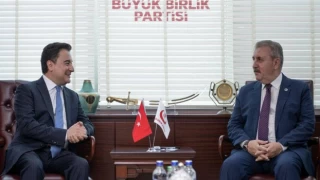 BBP lideri Mustafa Destici ile DEVA Partisi lideri Ali Babacan bir araya geldi