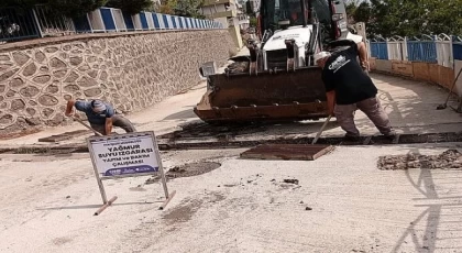 Canik’te Sağanak Yağışlara Karşı Önlem