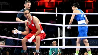 Paris Olimpiyatları'nda Cezayirli boksör Imane Khelif için cinsiyet tartışması yapılıyor: İtalyan rakibi gözyaşları içinde maçtan çekildi!