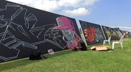 Türkiye’nin en büyük graffiti şenliği Bursa’da başladı