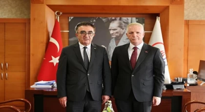 Vali Gül’den Başkan Mutlu’ya ziyaret