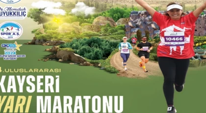 4’üncü Uluslararası Kayseri Yarı Maratonu’nda geri sayım başladı