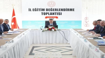 Bakan Tekin, eğitimi Sinop’ta değerlendirdi