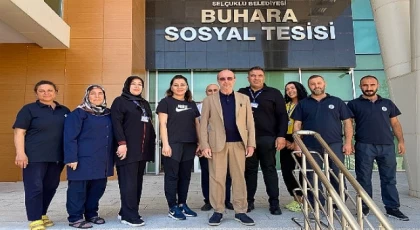 Başkan Pekyatırmacı Buhara Sosyal Tesisi’ni ziyaret etti