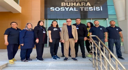 Başkan Pekyatırmacı Buhara Sosyal Tesisi’ni ziyaret etti