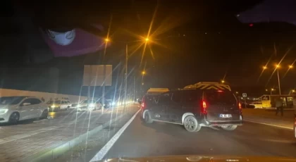 Bursa’da maç günü trafik yoğunluğu