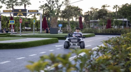 Çocukların gözdesi Trafik Park