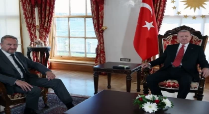 Cumhurbaşkanı Erdoğan İzzetbegoviç’i Dolmabahçe’de ağırladı