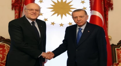 Cumhurbaşkanı Erdoğan, Mikati ile görüştü