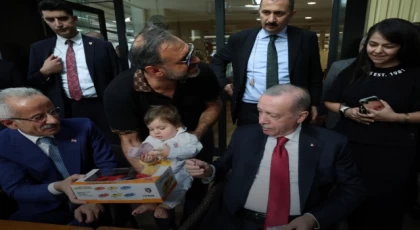 Cumhurbaşkanı Erdoğan’dan ’tatlı’ sohbet