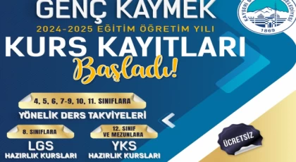 Genç KAYMEK’te 2024-2025 Eğitim öğretim yılı kurs kayıtları başladı