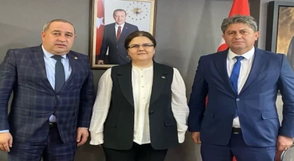 İGF Genel Başkan Yardımcısı İsrafil Avcı’dan Derya Yanık’a Ziyaret