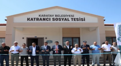 Katrancı Sosyal Tesisi hizmete açıldı