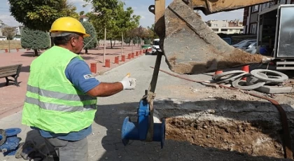 Konya Büyükşehir altyapı yenileme çalışmalarına devam ediyor