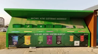 Mobil Atık Getirme Merkezi Bursalılardan tam not aldı