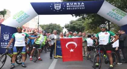 Tophane-Nilüfer-Mudanya Bisiklet Turu’yla yeşile pedalladılar