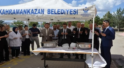 Yeni eğitim yılı, ’’Aşure Etkinliği’’ ile başladı.