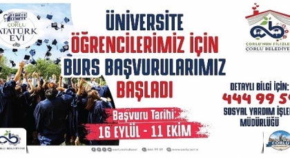 Yükseköğrenim Burs Yardımı Başvuruları Başladı