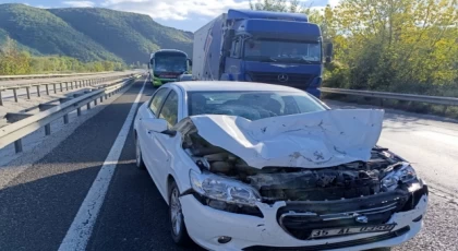 Bilecik Pazaryeri’nde trafik kazası: 1 yaralı