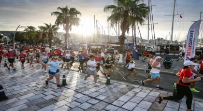 Bodrum Yarı Maratonu koşuldu