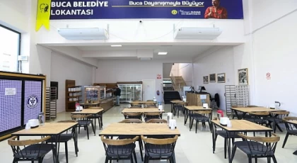 Buca Belediye Lokantası’nın ikincisi yarın Gediz’de açılıyor