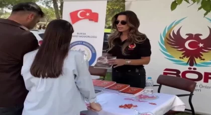 Bursa Emniyet Müdürlüğü 20 bin gence ulaştı! ’Ele ele güvenli geleceğe’