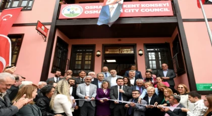 Bursa Osmangazi Kent Konseyi yeni binasında