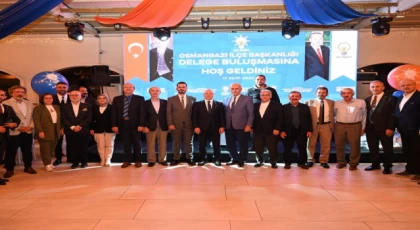 Bursa’da AK Partililer Osmangazi delegeleriyle buluştu