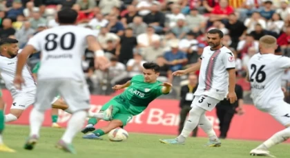 Bursaspor, Uşakspor’u tek golle geçti