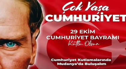 Cumhuriyet’in 101. Yaşı Mudanya’da Coşkuyla Kutlanacak