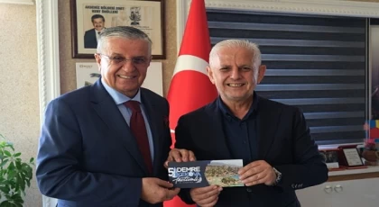 Demre Belediye Başkanı’ndan Başkan Topaloğlu’na ziyaret