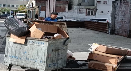 Düzce’de çevreyi kirletti... Kameralardan kaçamadı!