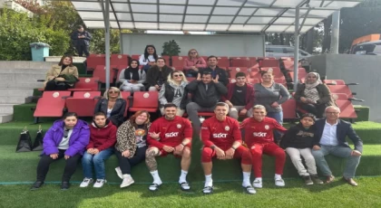 Edirneli özel gereksinimli sporcular Edirne ASKF ile Galatasaray Spor Kulübü’nü ziyaret etti