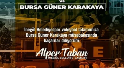 İnegöl Belediyespor Güner Karakaya’yı Ağırlayacak