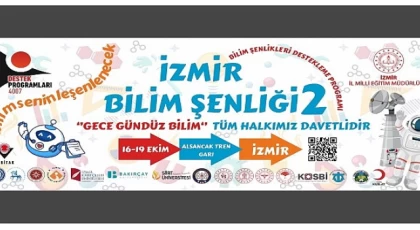 İzmir’de Bilim ve Teknoloji Rüzgârı: TÜBİTAK 4007 Bilim Şenliği-2 Gece-Gündüz Bilim Başlıyor.