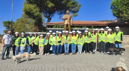 KTÜN Mimarlık Öğrencileri Ödemiş ve Birgi Evleri İçin Çalışıyor