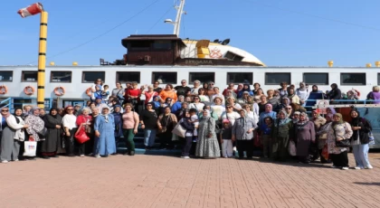 Manisalı kadınlara Büyükşehir’den özel körfez turu