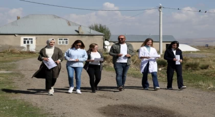 Muş’ta kız çocukları okusun diye sahadalar... Devamsız 4 kız öğrenci daha eğitime kazandırıldı