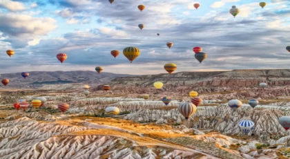 Sıcak hava balonları rekora uçtu!