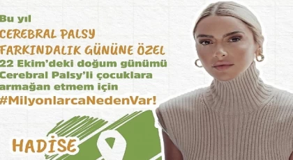 Türkiye’nin Sevilen Sanatçısı Hadise’den Anlamlı Hediye