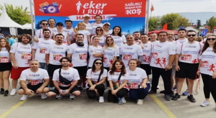 ÜÇGE de ’Eker I Run Koşusu’nda iyilik peşinde koştu