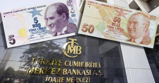 Merkez Bankası'nın yeni 5 ve 50 TL'lik banknotları tedavüle girdi