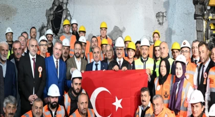 Rize Çamlıhemşin Tüneli’nde ışık göründü