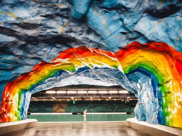 Dünyanın en uzun sergisi: Stockholm Metrosu