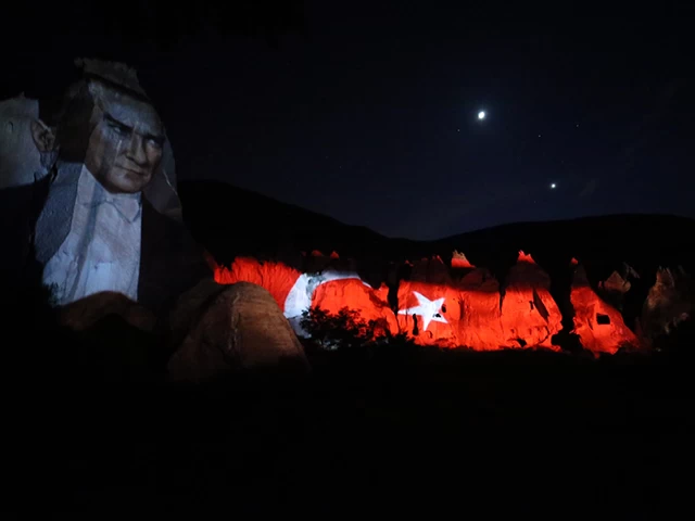 Kapadokya tarihi, 3D Mapping teknolojisi ile peribacalarına yansıtıldı