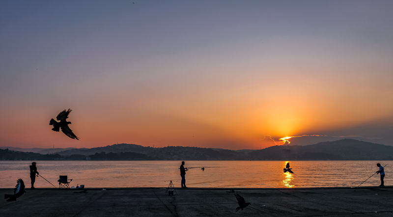 İstanbul'dan deniz manzaraları