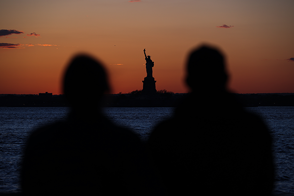 New York'ta Gün Batımı