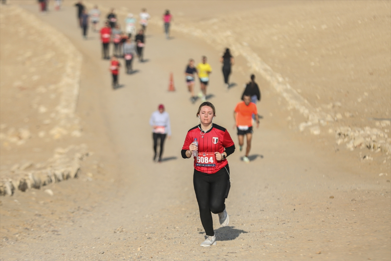 Mısır'da "Sakkara Maratonu" düzenlendi