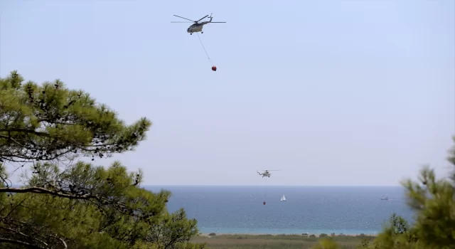 GÜNCELLEME  Fethiye’de çıkan orman yangını kontrol altına alındı