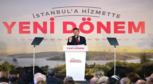 Saraçhane’de ”İstanbul’a Hizmette Yeni Dönem” programı yapıldı